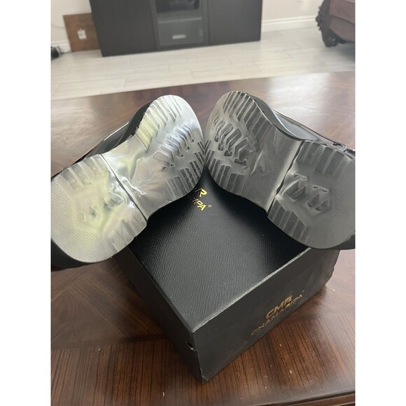 US9 CHAMARIPA Elevator Shoes Men Black Oxford Patent Leather Height Increase 8cm main image 4